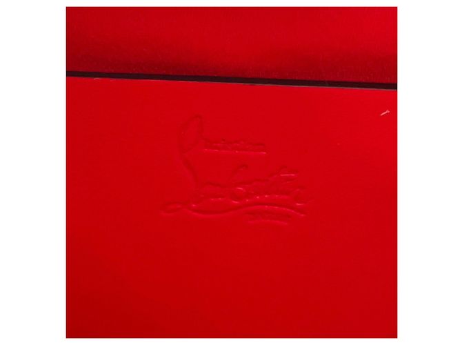 Borsa a tracolla in pelle Crow Sky di Christian Louboutin Nero Rosso - vista 15