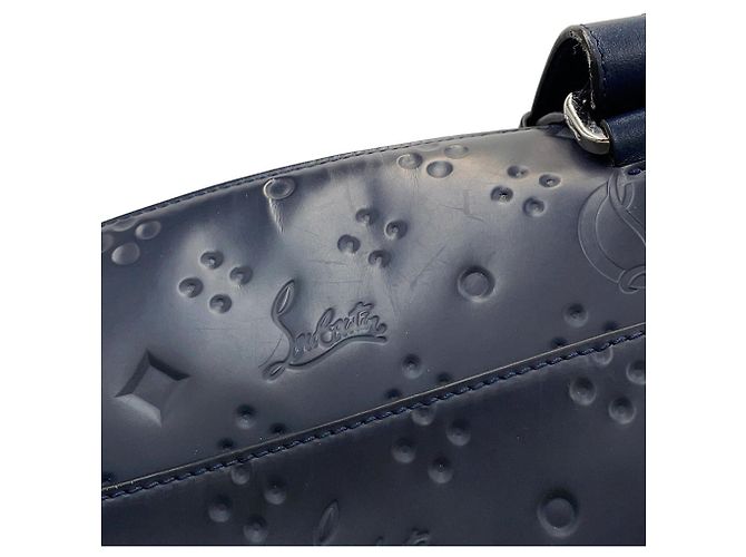 Borsa a tracolla Christian Louboutin Navy Blu navy - vista 6