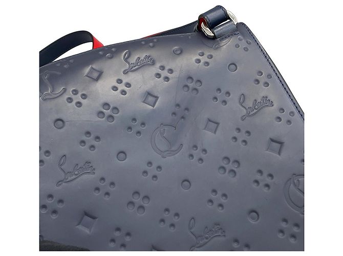 Borsa a tracolla Christian Louboutin Navy Blu navy - vista 8