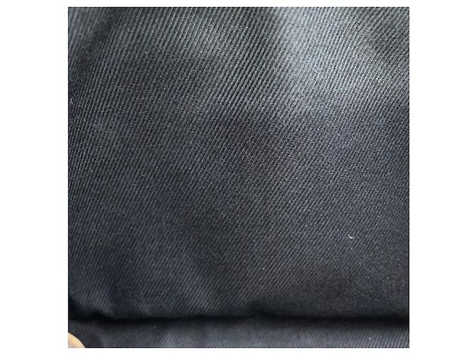 Borsa a tracolla Burberry TB Monogram Stripe in pelle Marrone Nero Bianco - vista 10
