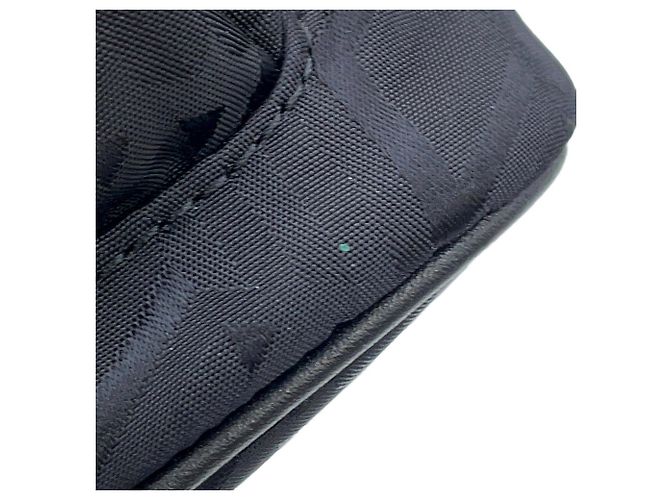 Bolsa de Ombro MCM Mini Stark Bebeboo em Nylon Preto - vista 11