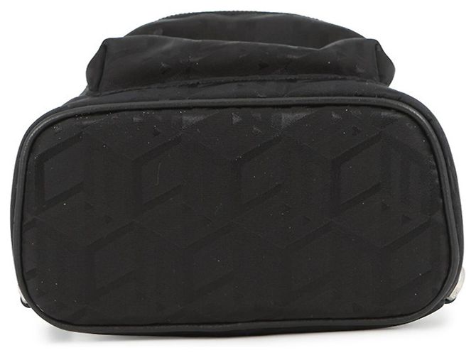 Bolsa de Ombro MCM Mini Stark Bebeboo em Nylon Preto - vista 3