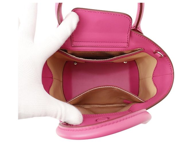 Bolsa de mão Tod's VASO Micro em couro Rosa - vista 6