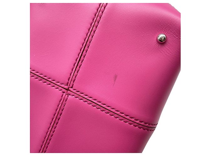 Bolsa de mão Tod's VASO Micro em couro Rosa - vista 7