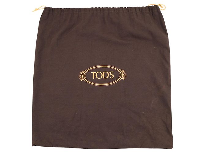 Sac à main épaule Tod's en cuir bleu clair - vue 14