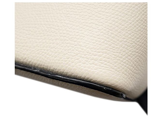 Borsa a tracolla Valextra Body Bag V-Line in vitello morbido Bianco - vista 6