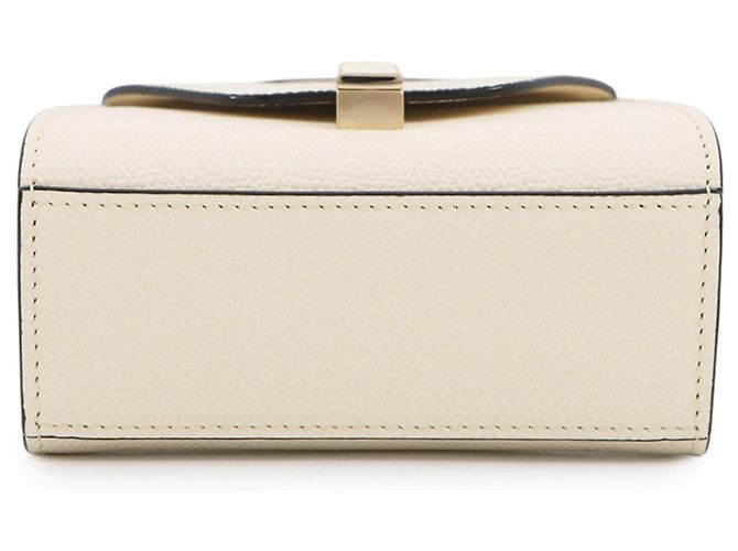 Valextra Iside Belt Leder-Bodybag Weiß - Ansicht 4