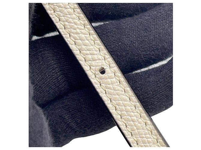 Valextra Iside Belt Leder-Bodybag Weiß - Ansicht 9