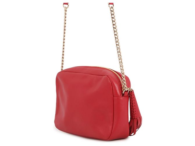 Borsa a tracolla in pelle Attini Jimmy Choo Rosso - vista 2