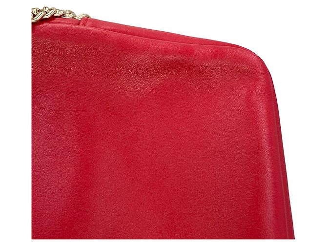 Borsa a tracolla in pelle Attini Jimmy Choo Rosso - vista 7