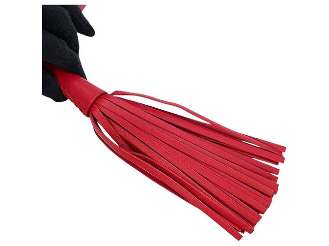 Borsa a tracolla in pelle Attini Jimmy Choo Rosso - vista 9