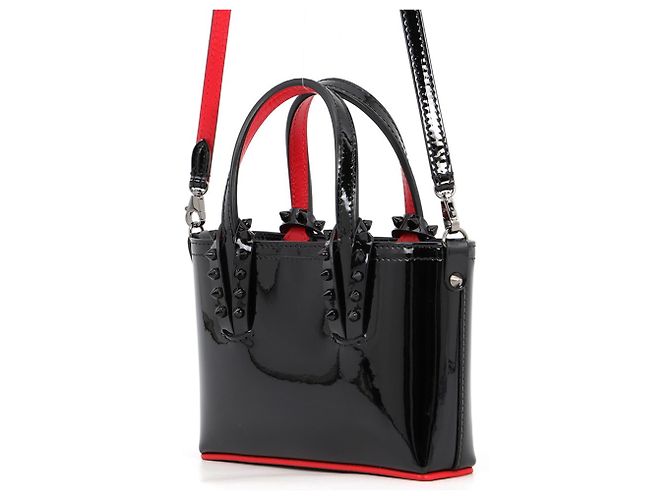 Borsa a mano Christian Louboutin CABATA Mini Nero - vista 2