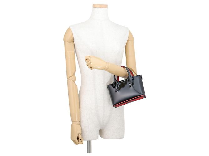 Borsa a mano Christian Louboutin CABATA Mini Nero - vista 4