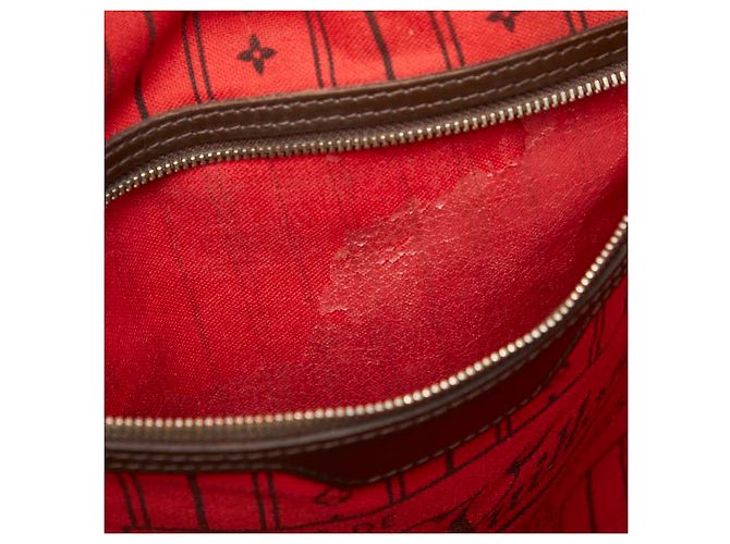 Sacola Louis Vuitton Damier Neverfull GM Marrom - vista 10