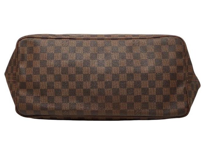 Sacola Louis Vuitton Damier Neverfull GM Marrom - vista 3