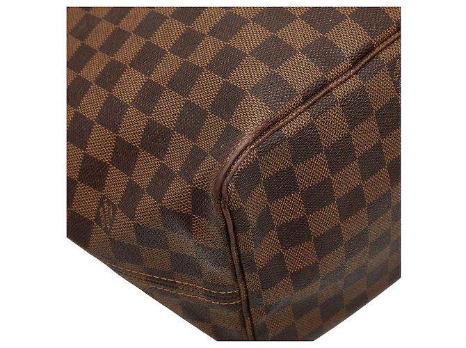 Sacola Louis Vuitton Damier Neverfull GM Marrom - vista 4