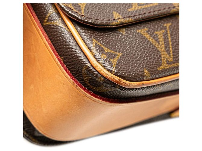 Borsa a tracolla Louis Vuitton Cartouchiere GM Marrone - vista 6