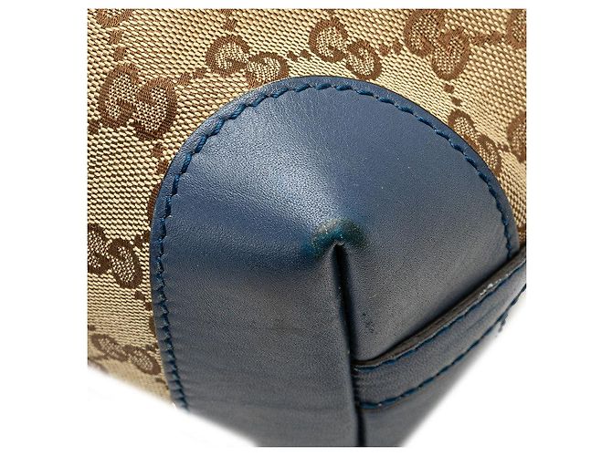 Saco Tote de Ombro Gucci GG Canvas Multicor - vista 10