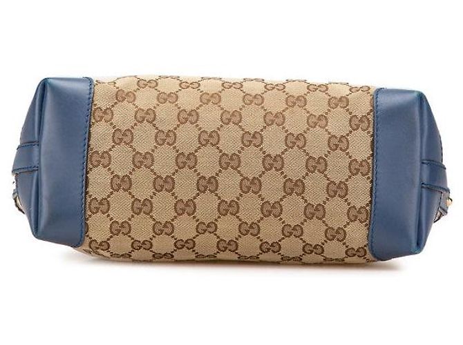 Saco Tote de Ombro Gucci GG Canvas Multicor - vista 4