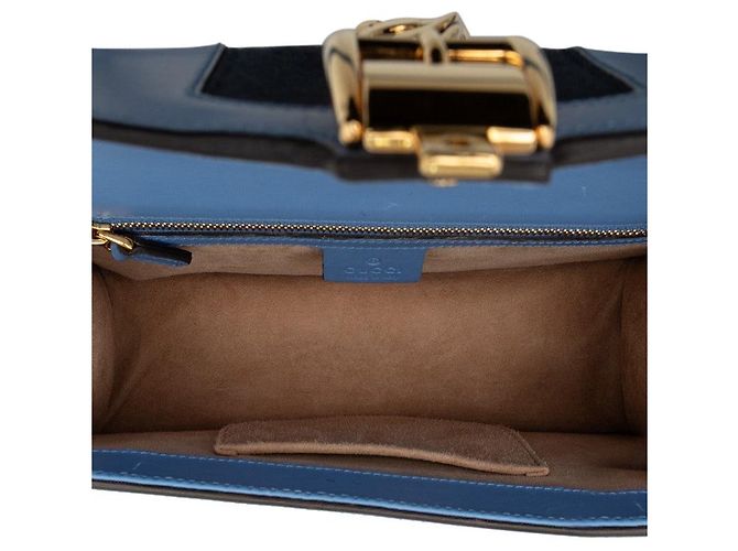 Borsa a tracolla Gucci Sylvie Blu - vista 4