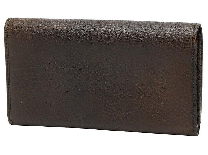 Cartera larga Gucci marrón Castaño - vista 2