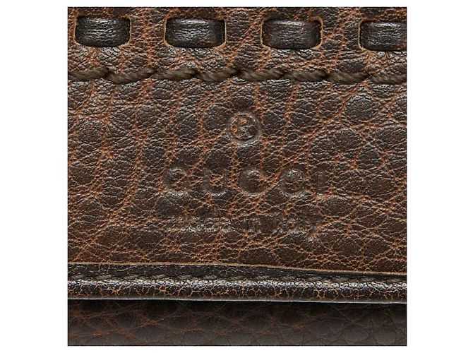 Cartera larga Gucci marrón Castaño - vista 7