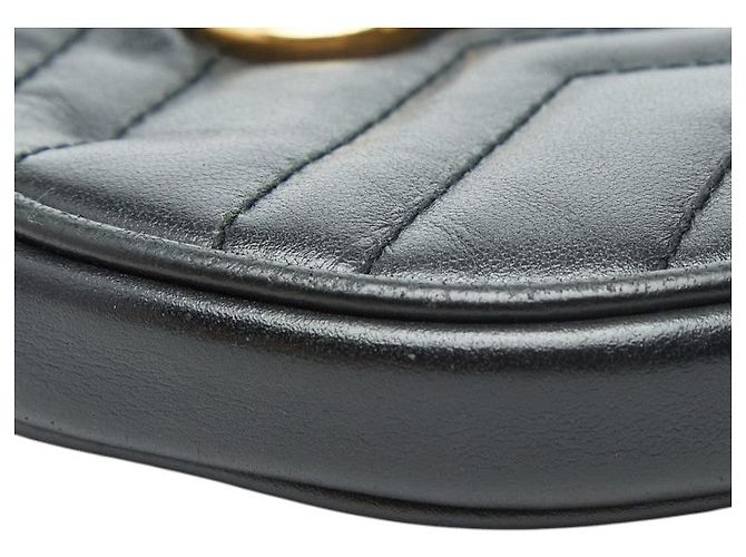 Monedero Gucci GG Marmont Heart Negro - vista 5