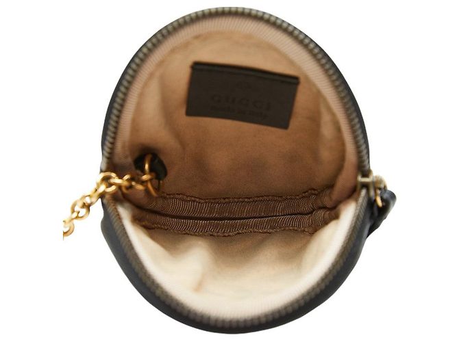 Monedero Gucci GG Marmont Heart Negro - vista 6