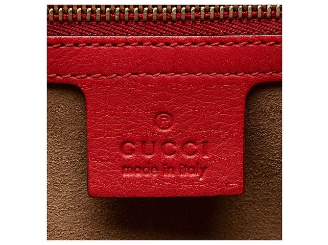 Borsa a tracolla media Gucci GG Supreme Padlock Marrone Beige - vista 7
