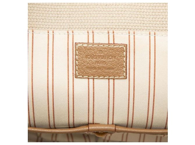 Louis Vuitton Toile Trianon Neverfull 30 Marrom Bege - vista 5