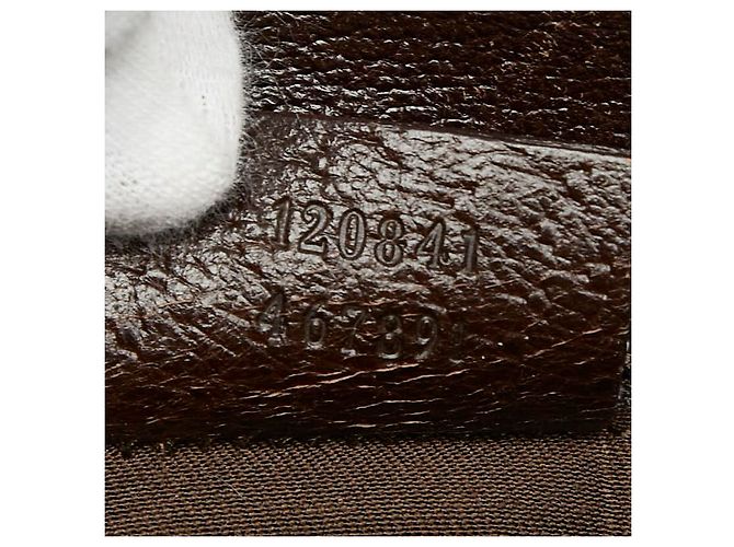 Borsa a tracolla Gucci GG Canvas Marrone Beige - vista 10