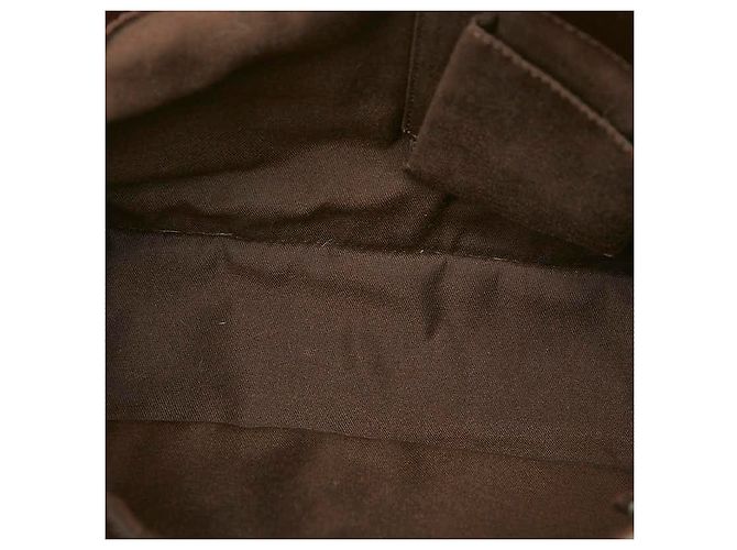 Borsa a tracolla Gucci GG Canvas Marrone Beige - vista 8