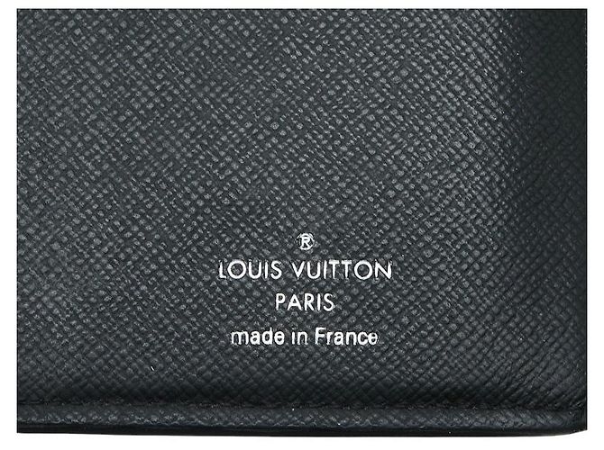 Louis Vuitton Portefeuille Brazza Long Wallet Nero - vista 8