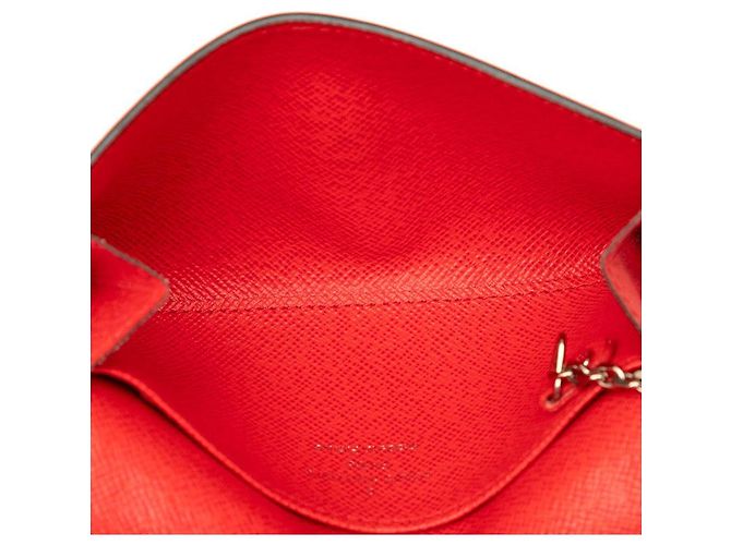 Louis Vuitton Epi Clefs Rabat Coin Case Roja - vista 5