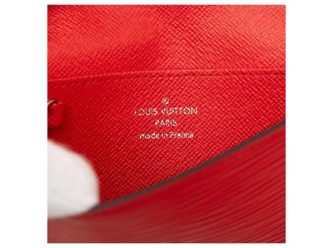 Louis Vuitton Epi Clefs Rabat Coin Case Roja - vista 7