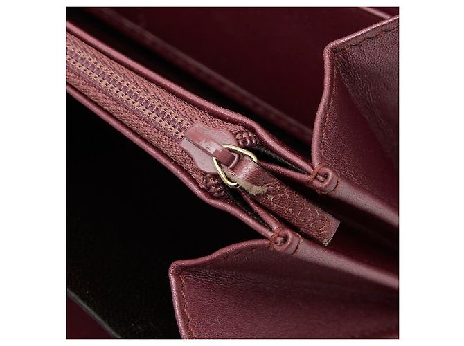 Portafoglio lungo Gucci Micro Guccissima con cuore in nastro Rosa - vista 6
