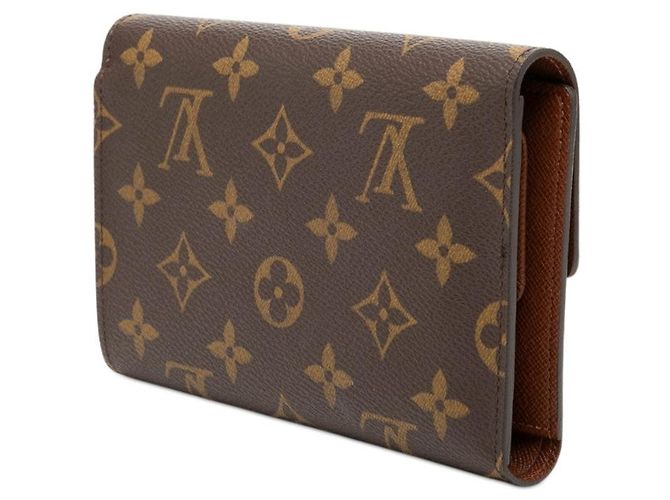 Louis Vuitton Portefeuille Tresor Wallet Marrone - vista 2