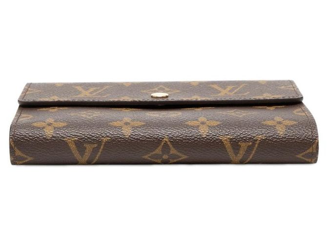 Louis Vuitton Portefeuille Tresor Wallet Marrone - vista 3