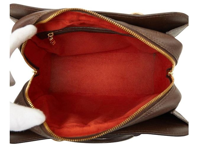 Bolso Louis Vuitton Damier Triana Castaño - vista 9