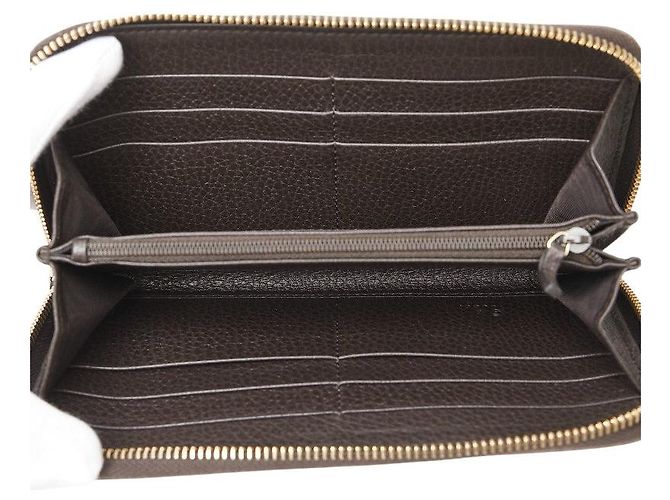 Cartera larga Gucci Interlocking G Castaño - vista 6