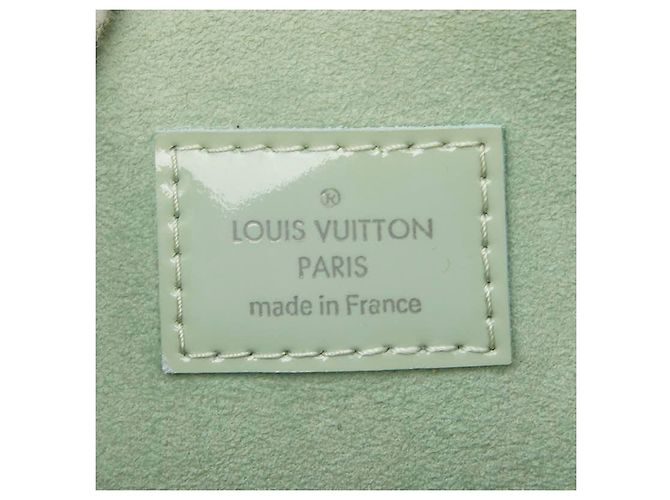 Louis Vuitton Alma PM Lackleder 2WAY Tasche Grün - Ansicht 10