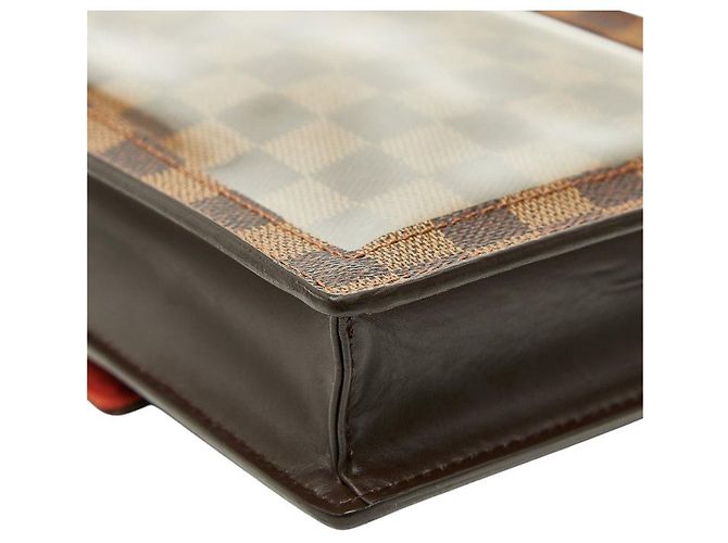 Borsa a tracolla Louis Vuitton Portobello Marrone - vista 7