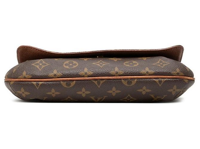 Borsa a tracolla corta Louis Vuitton Musette Tango Marrone - vista 3