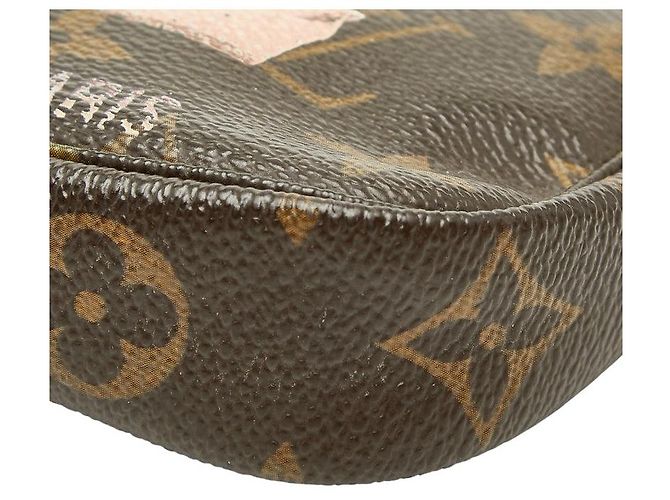 Louis Vuitton Mini Pochette Accessoire Braun - Ansicht 4