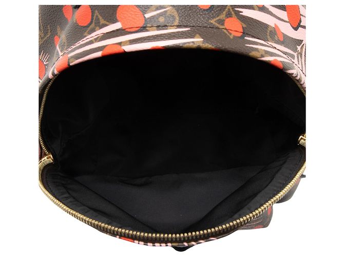 Louis Vuitton Limited Edition Monogram Canvas Jungle Dots Palm Springs PM Rucksack Braun - Ansicht 7