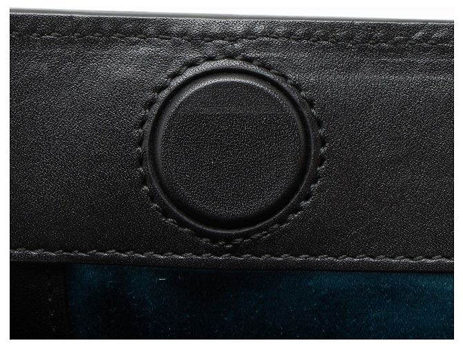 Bolsa de Ombro Média com Corrente Gucci Ophidia em Camurça Preto - vista 10