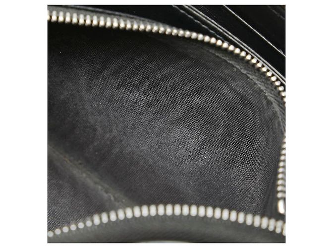 Prada Saffiano langes Portemonnaie Schwarz - Ansicht 6