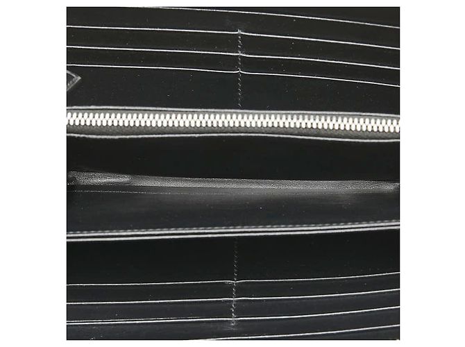 Prada Saffiano langes Portemonnaie Schwarz - Ansicht 7