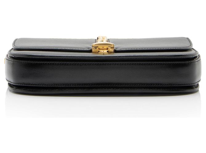 Borsa a tracolla piccola Gucci Leather Sylvie 1969 Nero - vista 4