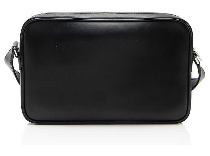 Céline Celine Smooth Calfskin Logo Print Medium Messenger - vista 3